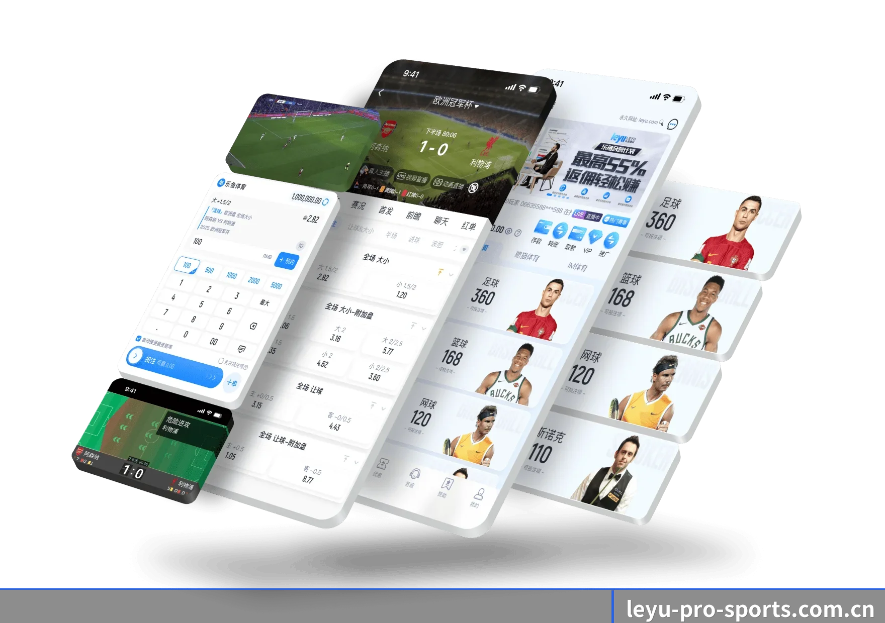 乐鱼 APP 界面